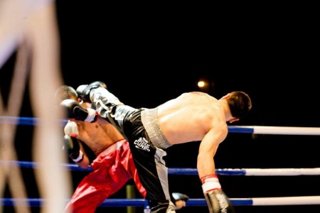 IVAN spinning hook kick